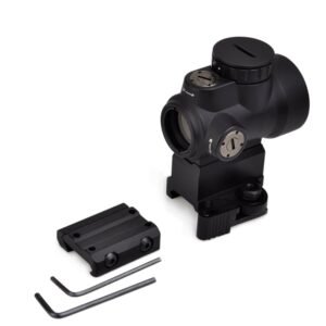 AIM-O MRO Red Dot with QD Riser Mount & Low Mount - Black