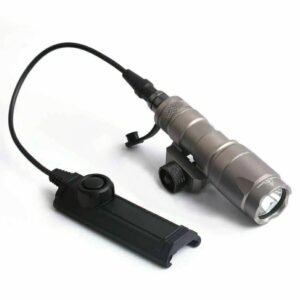 Rebel M300A 280 Lumen Tactical Flashlight + Dual Function Tape Switch - Dark Earth