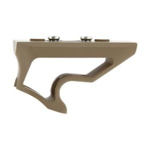 31012026697df49fe1b1e.jpeg Rebel CNC Keymod Short Angled Skeleton Grip - Dark Earth