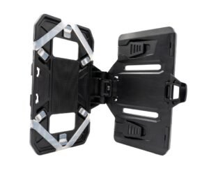 Rebel Tactical Protective Mobile Phone Molle Pouch (Black/Tan)