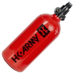 HK Army 48ci 3K Aluminum HPA Tank w/ Regulator - Red (Empty)