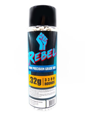Rebel Precision 6mm BBs 3300ct Bottle - 0.32g