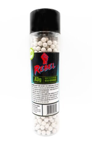 1903202669bb535973285.jpeg Rebel Precision Heavyweight BIO 6mm BBs 850pcs Bottle - 0.43g
