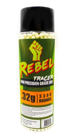 1903202669bb53e29ca7b.jpeg Rebel Precision 6mm Tracer BBs 3300ct Bottle - 0.32g