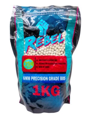 Rebel Precision BIO 6mm BBs 1kg Bag - 0.25g