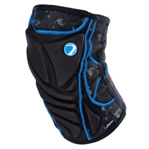 1903202669bc1d5791f86.jpeg DYE Performance Knee Pads - DYECAM Black/Cyan