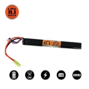2703202669c6366446f34.jpeg Valken LiPo 11.1V 1300mAh 25C/50C Stick Airsoft Battery (Mini Tamiya)