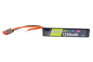1704202669e24427dcad1.jpeg Rebel Battery - 1250mAh Lipo 11.1V 20C Stick - Deans