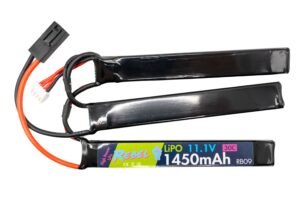 1704202669e246fbb840d.jpeg Rebel Battery - 1450mAh Lipo 11.1V 30C Nunchuck - Mini Tamiya