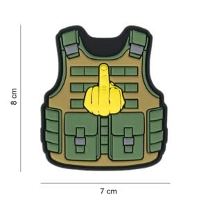 101 Tactical Vest Finger 3D PVC Patch