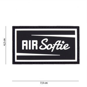 101 Air Softie 3D PVC Patch - Black