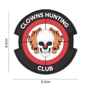 101 Clowns Hunting Club 3D PVC Patch
