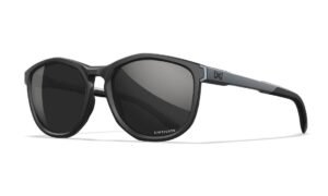 Wiley X Bravo Ballistic Sunglasses - Matte Black Frame - CAPTIVATE Black Mirror Lenses