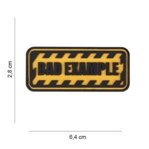 040720266a491064f423d.jpeg 101 Bad Example 3D PVC Patch