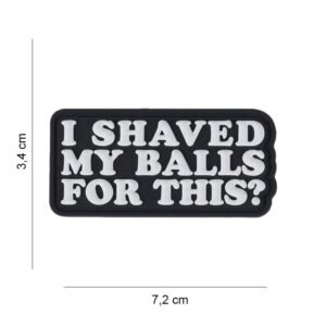 040720266a491451aa649.jpeg 101 I Shaved My Balls For This? 3D PVC Patch
