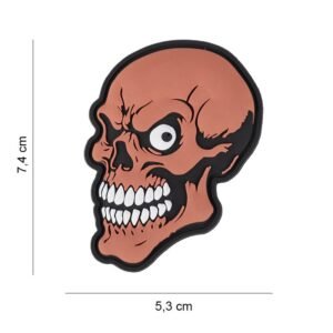 040720266a4914558e425.jpeg 101 Shit Happens Skull 3D PVC Patch