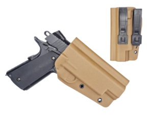 Kydex Customs Bare Bones 1911 Holster - Right Handed-Tan