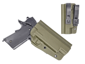 Kydex Customs Bare Bones 1911 Holster - Right Handed-Olive