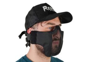 240720266a62cda2446fd.jpeg Rebel Precision Gen2 Steel Mesh Lower Face Mask - Black