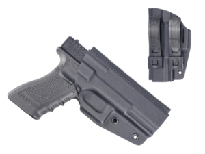 160920266aaa485d11860.png Kydex Customs Bare Bones GLK Holster - Right Handed - Black
