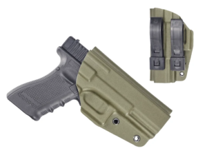 160920266aaa485e57fc2.png Kydex Customs Bare Bones GLK Holster - Right Handed - Olive