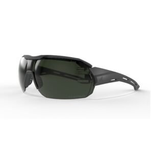 Edge Eyewear Kabru - Black Frame with Black TPR / Vapor Shield G-15 Lens