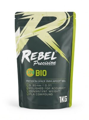 Rebel Precision 6mm BBs 1kg BIO Bag - 0.32g